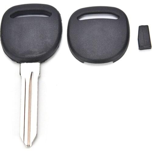 1PC New Replacement Transponder Ignition 46 Chip Key Uncut Blade Blank For Buick