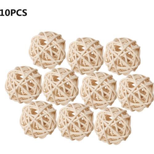 10pcs Artificial Flower Rattan Fragrance Diffuser Non-fire Replacement Sticks Air Freshener Living Room Aromatic Incense