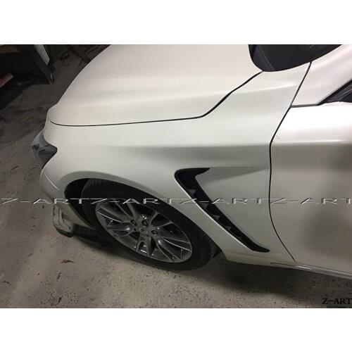 2014-2019 Z-ART wide front fender for Q50 Q50S performance fenders for Q50 retrofit front fender with side scoop