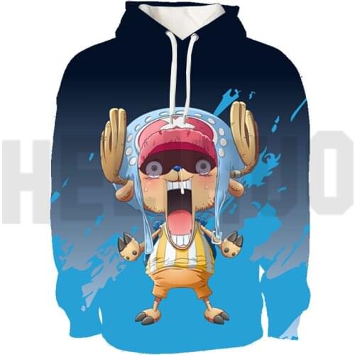 3D Print Oversized Pullover Anime Crew One Piece Hoodie Men Streetwear Monkey D.Luffy Sweatshirt Men Lounge Wear Harajuku