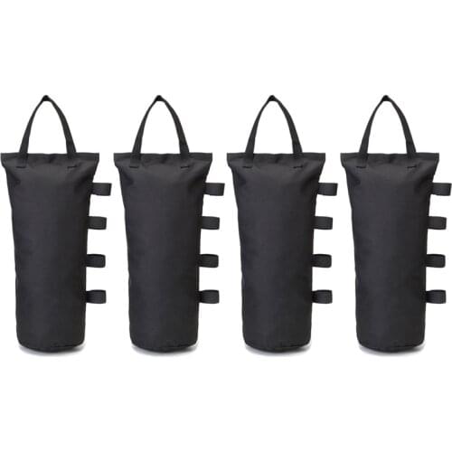 4pcs Outdoor Camping Tent Sand Bag Canopy Weights SandBag 600D Oxford Windproof Fixing Sandbag Tents Leggings Accessories