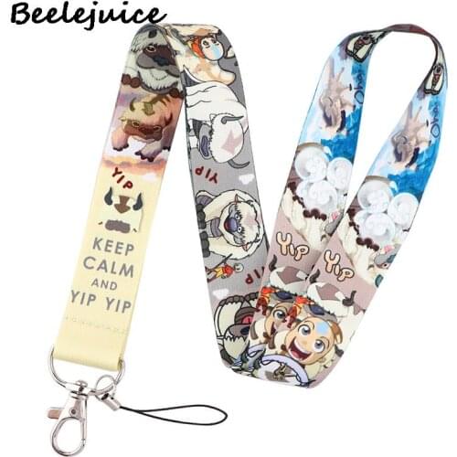 The Last Airbender Neck Strap Lanyards ID badge card holder keychain Mobile Phone Strap Gift Ribbon webbing necklace Decorations