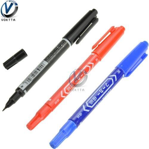 CCL Anti-etching PCB Circuit Board Ink Marker Double Pen for DIY PCB Repair the printed Circuit Diagram
