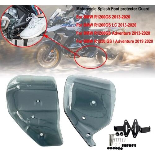 For BMW R1200GS LC ADV 2013-2020 R1250GS R1250R Motorcycle Splash Foot protector Guard Rear Foot Brake Lever Pedal Shifter Cover