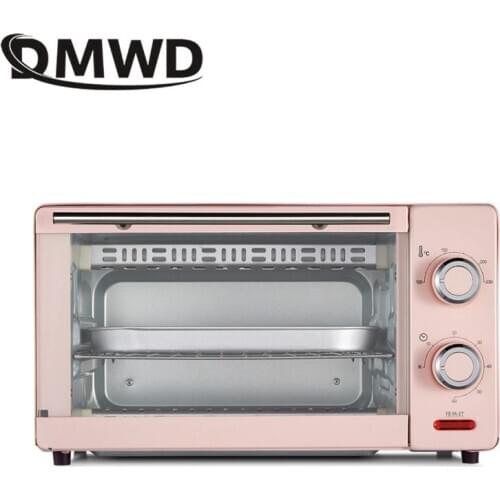 DMWD 11L Mini Electric Oven 220V Home Multifunctional Cake Bread Baking Oven Cookie Pizza Oven Household Appliances For Kitchen