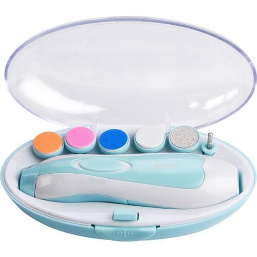 Electric Adult Baby Nail Trimmer Safe Nail Grinder Clipper Cutter Nail File Cutter Scissors Manicure Kids Infant Nail Care Kit