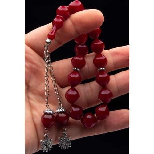 Islamic Tasbih Muslim Rosary Beads 33 Prayer Rosary For Men Bracelet For Men Accessory amber oltu amber stone Handmade Turkey