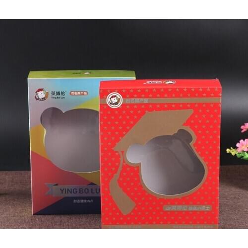 Custom cardboard paper pvc packing box /shirt packaging box with pvc window ---PX11296