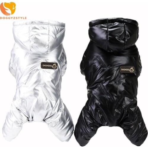 Dog Jumpsuit Winter Pet Dog Clothes Puppy Fleece Warm Four Legs Overalls Clothing for Small Medium Dogs Cats Jacket Coats