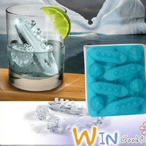 Creative ice cube tray / The Titanic ice mold / ice mold/box 16.5 x 14*2.5 cm kitchen tools