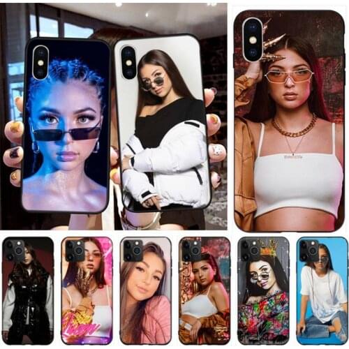 Eva Queen Black Soft Cover Phone Case For Iphone 6 6s 7 8 Plus XR X XS XSmax 11 12 Pro Mini Max