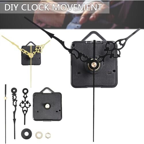 DIY Wall Clock Movement Quartz Mechanism Repair Parts Replacement Part Kit Repair Kit Tool
