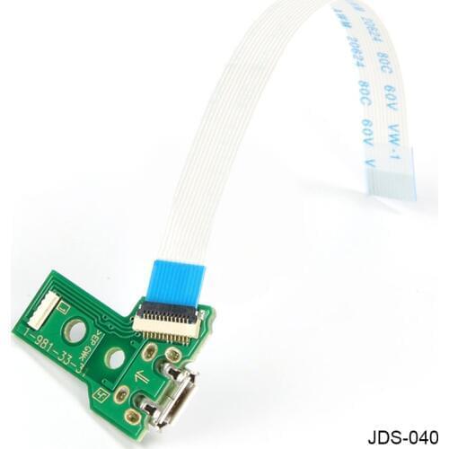 Controller Charging Socket Board Flex Cable Ribbon 12 Pin for PS4 Gamepad USB Charging Port Socket Board For PS4 Controller