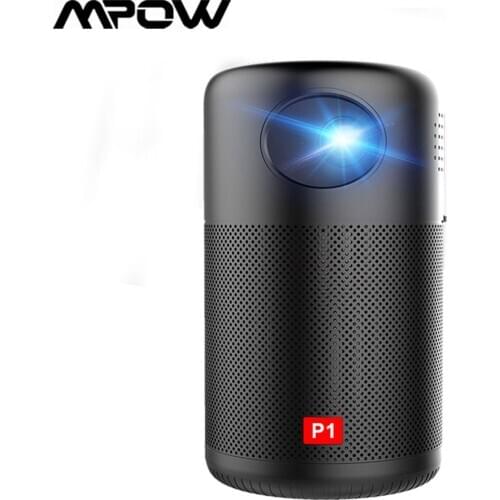 Portable Mini LED Projector 1080P 854*480 Resolution Projection Full HD 3D Beamer Projector Media Player US/EU Plug Home Cinema