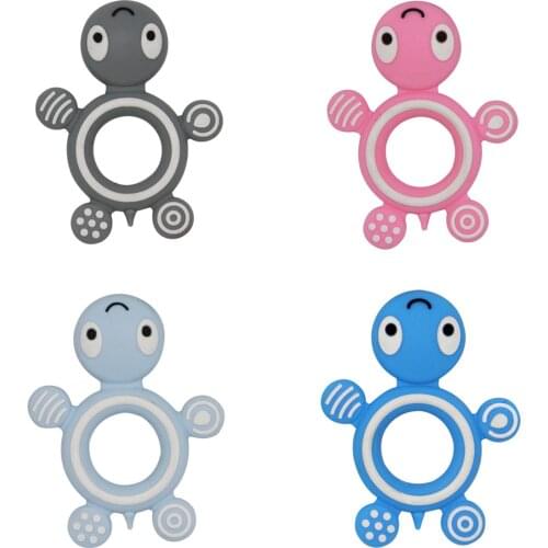 Turtle Molar Teethers Silicone Teething For Teeth Infant Babies Rodent Cartoon Teething Toys To Attract Kids Hobbies Cute Gifts