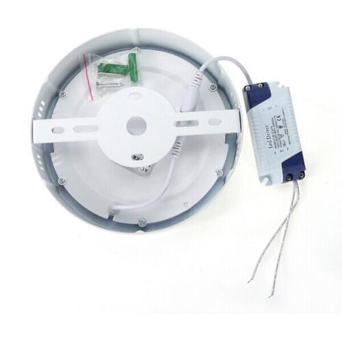 6W Round / Square Surface Mounted LED Ceiling lamp panel light kitchen lighting AC 85-265V Free shipping