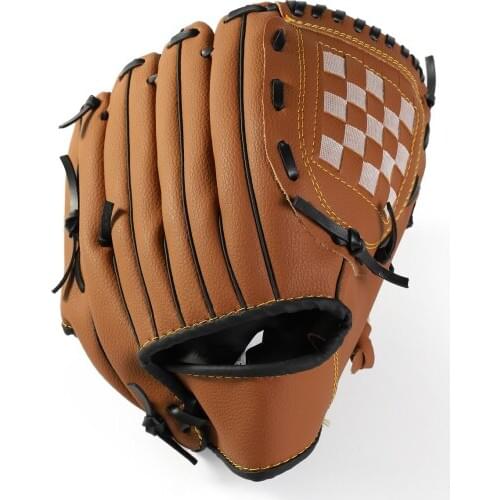 Outdoor sports tricolor baseball glove softball exercise equipment size 9.5/10.5/11.5/12.5 left hand for adult children training