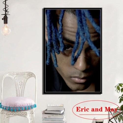 Xxxtentacion Rap Hip Hop Music Star Singer Canvas Painting Posters And Prints Wall Pictures For Living Room Home Decorative