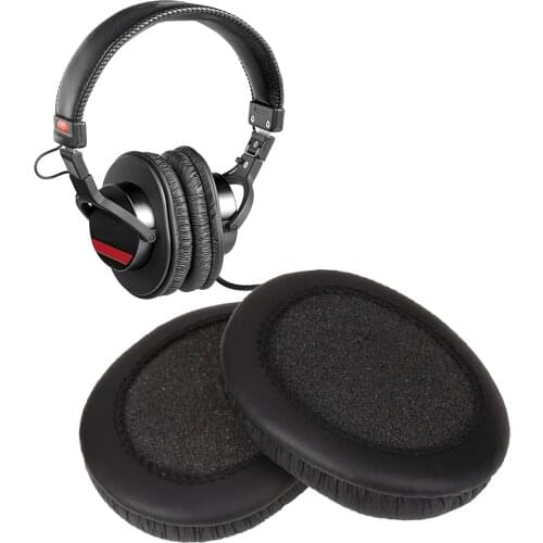 1Pair Memory Foam Headset Earpads Replacement Ear Pads Cushion Cover For SONY MDR-V6 MDR 7506 V6 MIC BLK Earphone Headphone Case