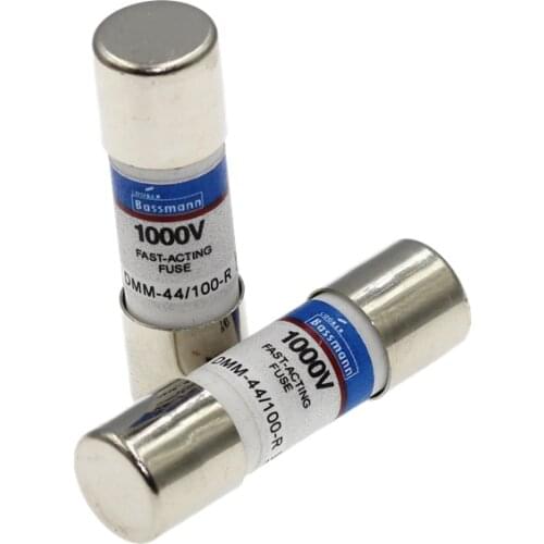 1pcs 10 x 35mm DMM-44/100-R, DMM-B-44/100-R 440mA 1000V 10kA Fast-Acting Ceramics Fuse