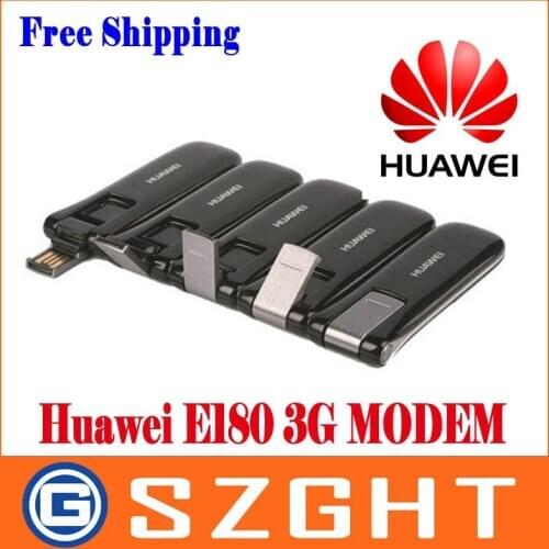 Free Shipping Huawei E180 Modem PK E182e/E1820 Unlock Wireless Hsdpa 3G Modem Dropshipping