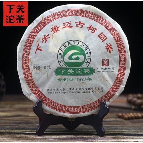 Xia Guan 2012 Sheng Puer Chinese Tea Jingmai Ancient Trees Round Raw Puer Chinese Tea 400g