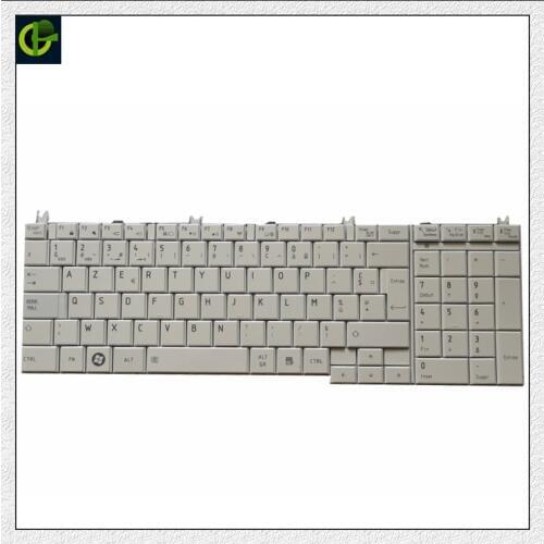 French Azerty Keyboard for toshiba Satellite C650 C655 C655D C660 C670 L650 L655 L670 L675 L750 L755 l755D laptop FR white