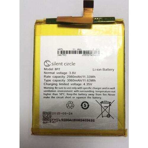 GeLar 2980mah BP2 battery for Silent Circle bp2 Blackphone 2 batteries