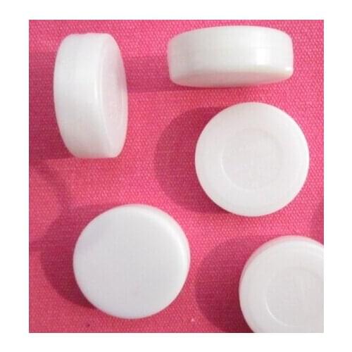 50pcs/lot 22mm / 27mm/ 33mm / 40mm/45mm white plastic toy bell box for diy baby toy accessories