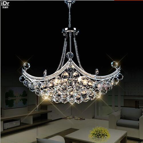 Corsair exquisite crystal modern fashion minimalist living room restaurant bedroom LED Upscale atmosphere Chandeliers