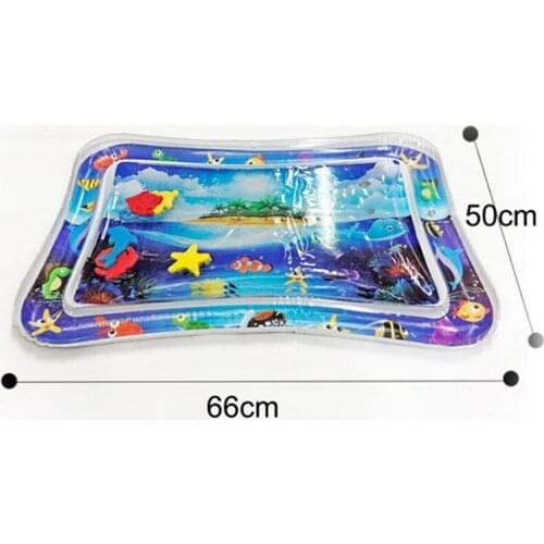 Summer Creative kids Ice Pad Early Education Baby Water Play Essential Toy Inflatable Water Mat For Babies Safety Cushion Mat