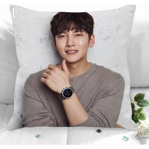 New Custom Ji Chang Wook Pillowcases Printed Square Pillowcase Home Decorative Zipper Pillow Cover 35X35cm40X40cm(One Side)