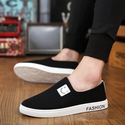 Solid Casual on shoe 2020 mesh spring korean knitting man Shoes white informales for Breathable de slip men breathable leather