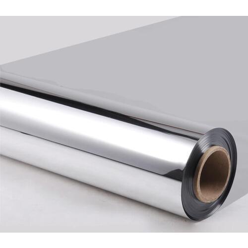 Wholesale 1.2X50 Meter Wedding Mirror Carpet Bi-sided Silver T Stage Carpet Runner For Wedding Party Banquet 0.12mm Thickness