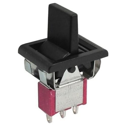 AC 250V/3A 125V/5A Momentary SPDT 3 Positions Toggle Switch T80-R