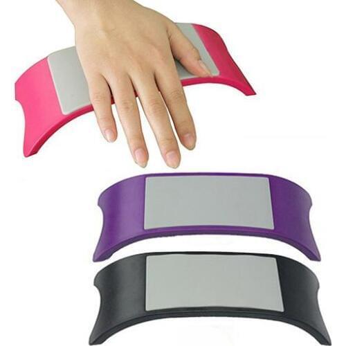 Plastic Silicone Nail Arm Rest Hand Rests Nail Art Cushion Pillow Hand Holder Design Nail Pillow Nail Mat Pad Manicure Tool