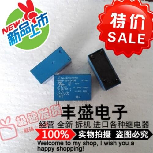 All New OMIT-SS-124LM Genuine Relay a Set of Normally Open 4 Feet Cash 10a240vac