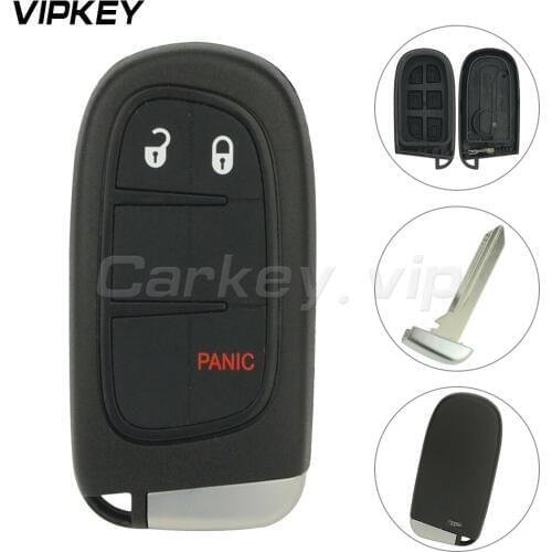 Remotekey Smart Key Case 2+1 Button for Chrysler Dodge Ram 2014 2015 GQ4-54T 68159657