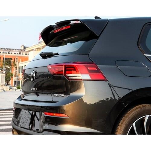 For Volkswagen GOLF 8 MK8 spoiler GOLF 8 spoiler quality ABS material rear wing color rear 2020 2021 golf 8 spoiler