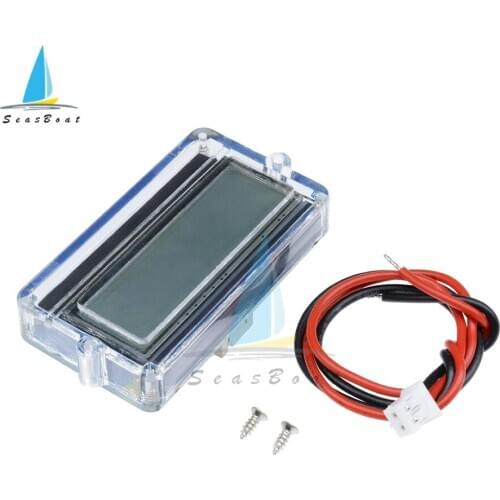 3S 12V 24V 36V 48V Waterproof Lithium Battery Capacity Tester LCD Car Lead-acid Indicator Monitor with 2Pin Cable 8-50V