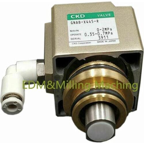 1PC High Quality Sodick CNC Wire EDM Cut Water Tank Cylinder Solenoid Valve CKD GNAB-X445 Part Durable New