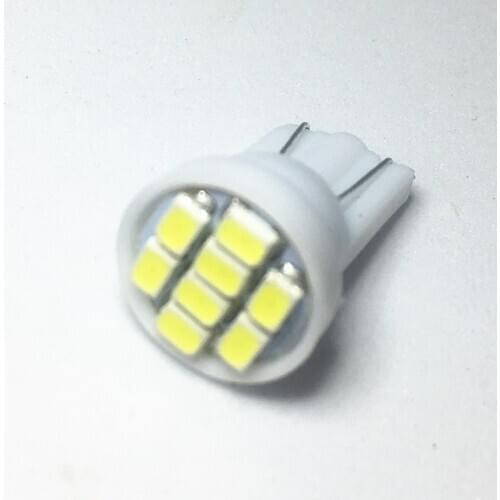 1000 Pcs T10 1206 3020 8SMD w5w LED 194 168 192 Auto Car Wedge 8 LEDs SMD Clearance Light bulb Lamp Styling Wholesales White