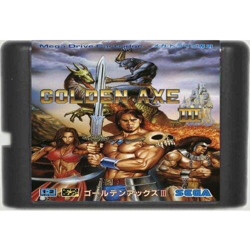 Golden Axe III 16 bit SEGA MD Game Card For Sega Mega Drive For Genesis