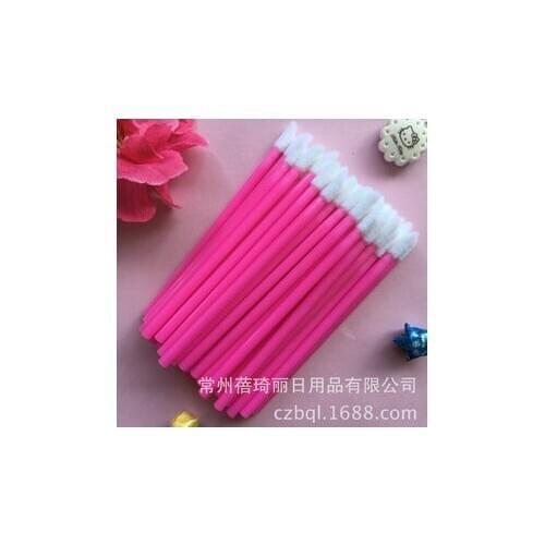 200sets 100pcs /set Disposable Cosmetic Lip Brush Lipstick Gloss Wands Applicator Makeup Tool Brushes beauty fashion