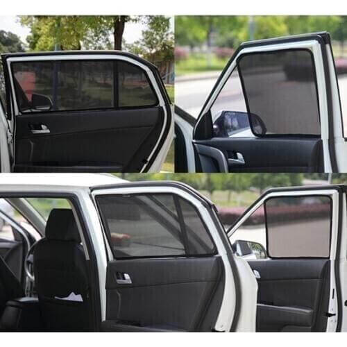 Car Magnetic Curtain Window SunShades Cover Auto Sunscreen Thermal insulation Custom For Hyundai Tucson Terraca Veloster