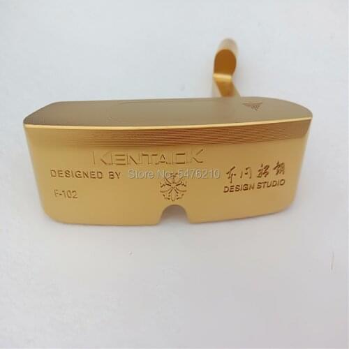 KENTACK F-102 Putter Head Forged Carbon Steel With Full CNC Milled Brand Golf Clubs Putters Sports ( head + headcover, without s