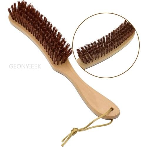 Wild Boar Bristles Material Beech Beard Brush Shaving Set Barber Shop Perfessional Tools Reduce Frizz Shaving Brush