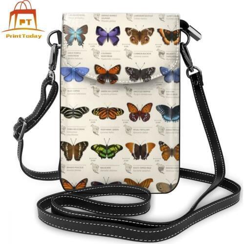 Butterfly Shoulder Bag Butterfly Leather Bag High quality Teen Women Bags Women Wedding Pattern Trendy Purse