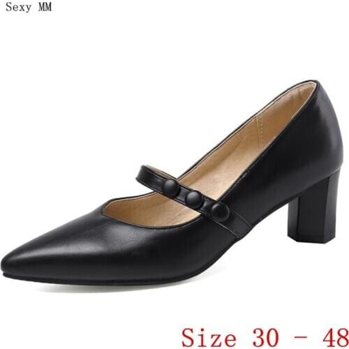 High Heels Women Pumps High Heel Shoes Stiletto Woman Wedding Shoes Small Plus Size 30 31 32 33 -40 41 42 43 44 45 46 47 48