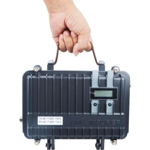 UHF Analog Repeater Talkie Walkie Mini Repeater Station 10Watt 16Ch with Duplexer and Programming Cable